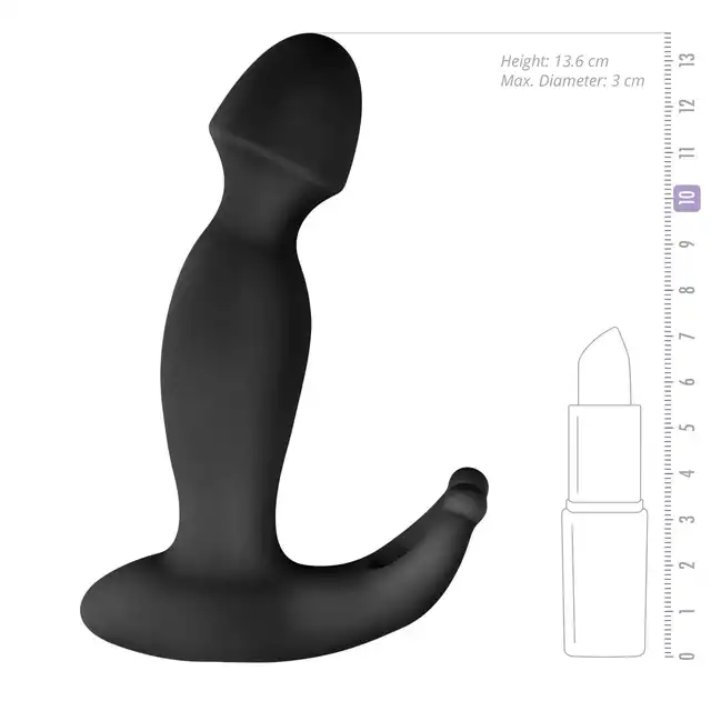 Easy Toys - Pounding Pete Potężny wibrator prostaty z miękkiego silikonu