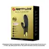 Pretty Love - Naughty Play USB. Wibrator z funkcją ssania łechtaczki. Czarno-złoty