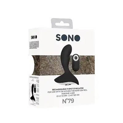 No. 79 - Rechargeable P-Spot Stimulator - Black