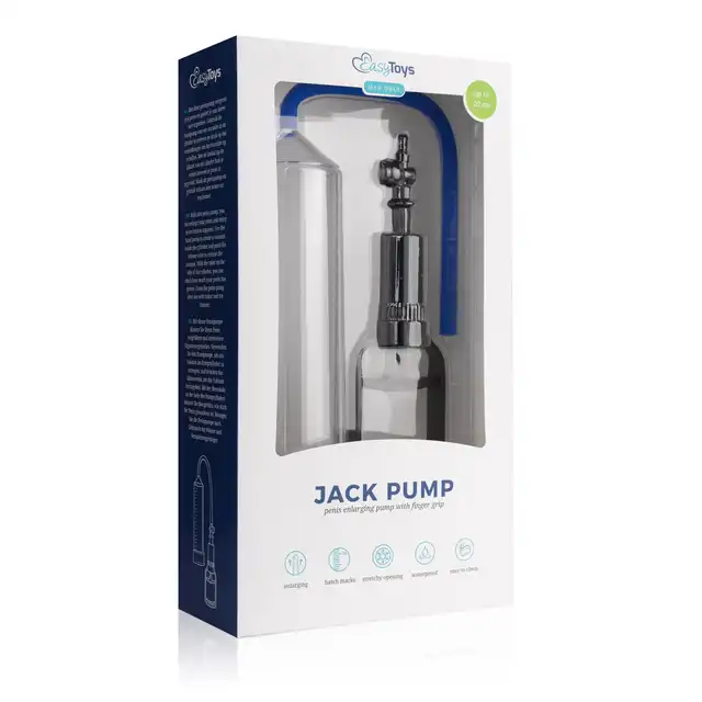 Easy Toys - Jack Pump Grip Pompka próżniowa z wygodną rączką i podziałką do mierzenia efektów !