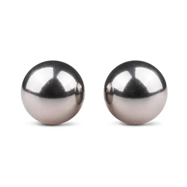 Easy Toys - Ben Wa Balls Silver Kulki gejszy 19 mm kolor srebrny