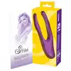 Sweet Smile - Double Vibrator - podwójny wibrator, podwójna przyjemność! Stymulacja waginalna i analna