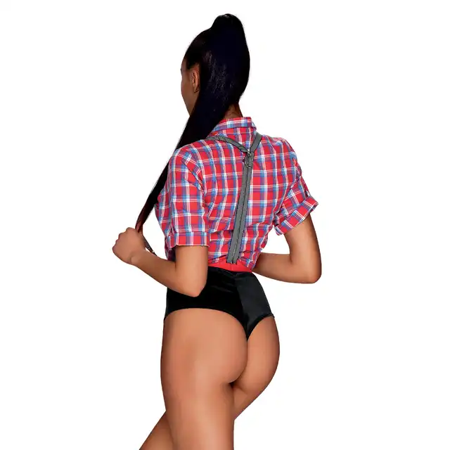 Obsessive - Worker Girls S/M - Seksowny, kolorowy kostium Worker Girl