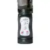 Easy Toys - Bunny Vibrator Black Wibrator z króliczkiem i ruchomymi kuleczkami