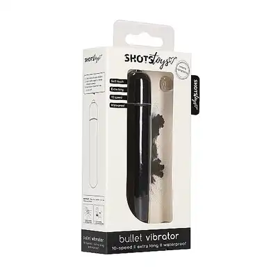 Bullet Vibrator - Extra Long - Black