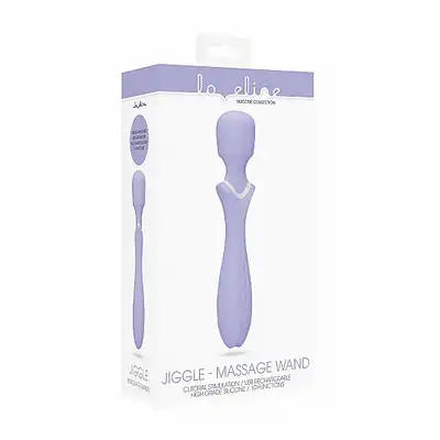 Loveline - Massage Wand - Jiggle - Purple