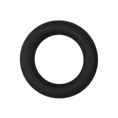 Easy Toys Silicone Cock Ring Black small - Elastyczny czarny ring erekcyjny
