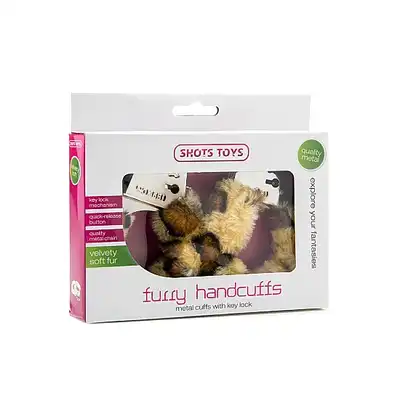 Furry Handcuffs - Cheetah