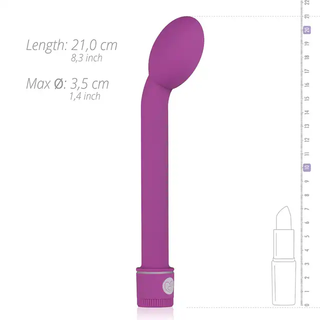 Easy Toys - Slim G-Vibe Purple Wibrator stymulujący punkt G w kolorze fioletowym