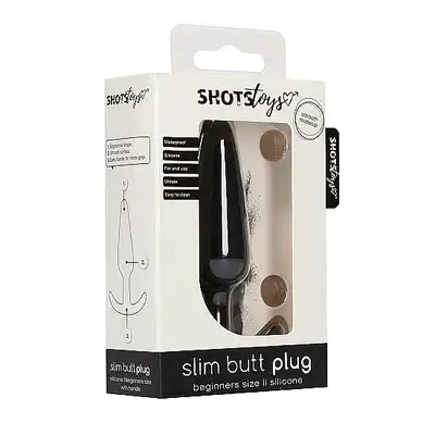 Slim Butt Plug - Black