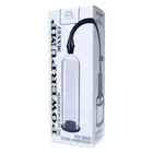 Boss Series - Pompka-Powerpump MAX 0.2 Black&amp;VClear Przezroczysta pompka do penisa z wygodnym uchwytem i 3 uszczelkami