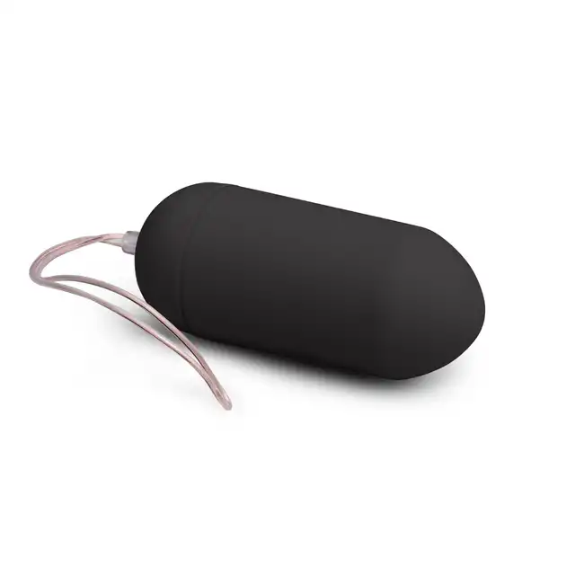 Easytoys Vibration Egg - Black Bezprzewodowe jajeczko sterowane pilotem. Kolor czarny