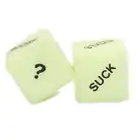 Easy Toys - Glowing Foreplay Dice - Dwie kostki idealne do gry wstępnej