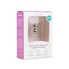 Easy Toys Gold ben wa balls - 25mm Srebrne kulki gejszy