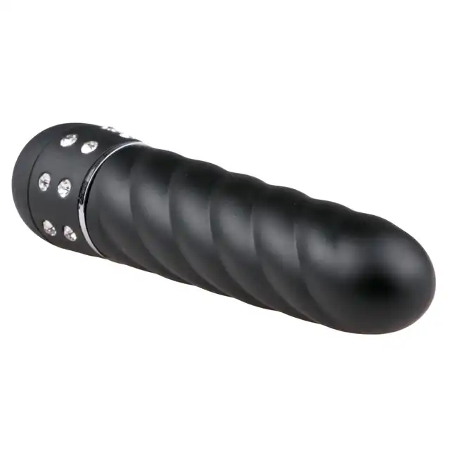 Easy Toys - Diamond Vibrator Sparkling Śliczny wibrator spiralny z kryształkami swarovskiego