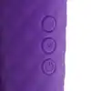 EasyToys Mini Wand Vibrator - Purple Magiczna różdżka 18 wzorów wibracji, ładowny na USB