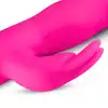 Easy Toys - Mad Rabbit Pink Magiczny wibrator stymulujący punkt G i łechtaczkę  -17 cm