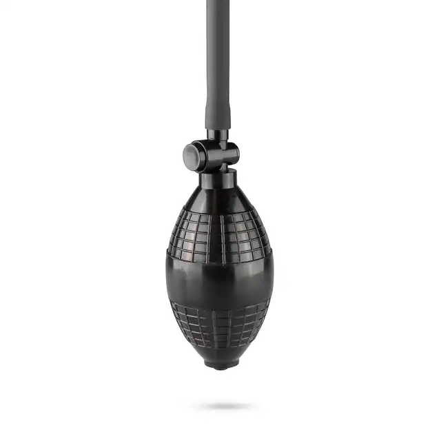 Easy Toys - Johnny Pump Pompka powiększajaca penisa 23 cm - czarna z podziałką !