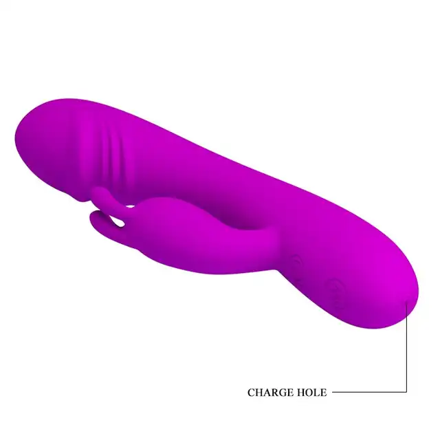 Pretty Love - Hunter USB. Wibrator ze stymulatorem łechtaczki 30 trybów