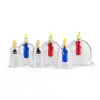 Easy Toys - Cupping Set 6 Cup Zestaw 6 różnych  baniek próżniowych idealny dla początkujących !