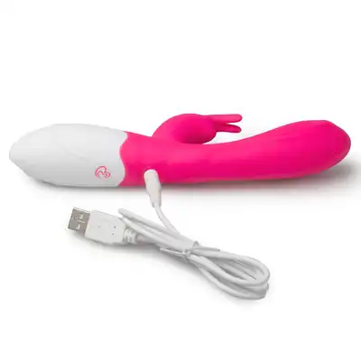 Easy Toys - Galaxy Vibe Pink Super wibrator- pełna stymulacja , dwa silniki, USB !