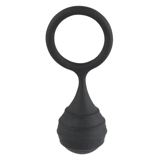 Black Velvets - Cock Ring &amp; Weight 219 g Ring z obciążnikiem