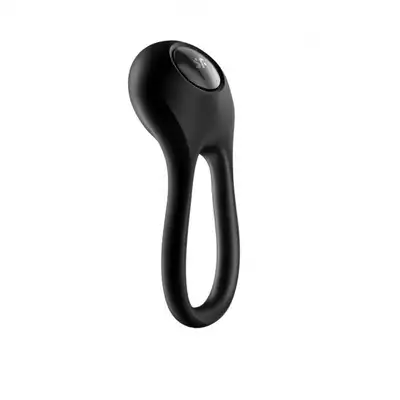 Satisfyer - Majestic Duo USB. Silikonowy ring erekcyjny na aplikację. 12 trybów wibracji. 