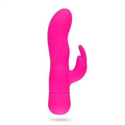 Easy Toys - Mad Rabbit Pink Magiczny wibrator stymulujący punkt G i łechtaczkę  -17 cm