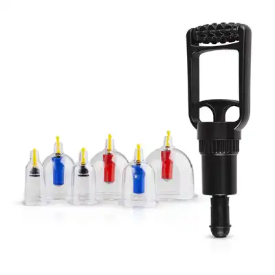 Easy Toys - Cupping Set 6 Cup Zestaw 6 różnych  baniek próżniowych idealny dla początkujących !