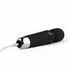 Easy Toys - Wonder Wand Black Masażer 18 wzorów wibracji, ładowny na USB
