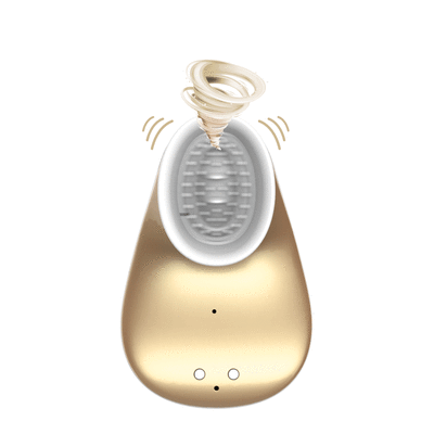 Twitch Hands - Free Suction &amp; Vibration Toy - Gold
