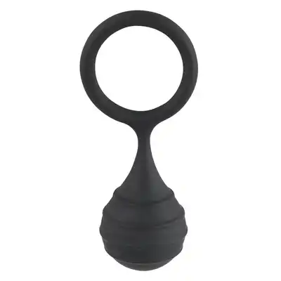 Black Velvets - Cock Ring &amp; Weight 219 g Ring z obciążnikiem