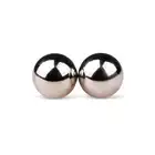 Easy Toys Gold ben wa balls - 25mm Srebrne kulki gejszy