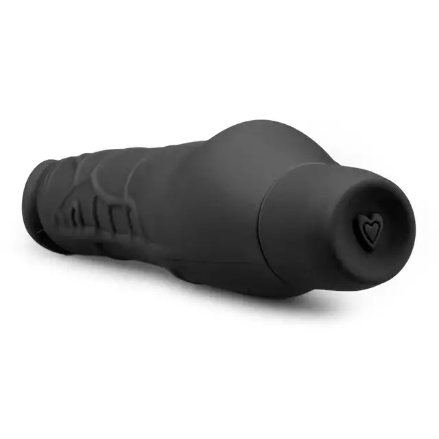 Easy Toys - Power Vibe Black Wodoodporny, silikonowy wibrator w kolorze czarnym 