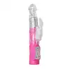 Easy Toys - Bunny Vibrator Pink Wibrator z obracającymi się kuleczkami i stymulującymi uszkami