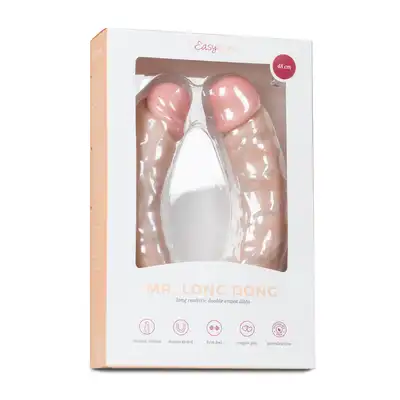Easy Toys - Mr. Long Dong Dwustronne elastyczne dildo 48 cm