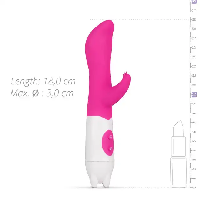 Easy Toys - Petite Piper Pink Uroczy wibrator stymulujący najbardziej wrażliwe miejsca