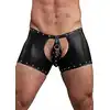 Male Power - Poseidon L/XL. Czarne bokserki z seksownymi wycięciami. 
