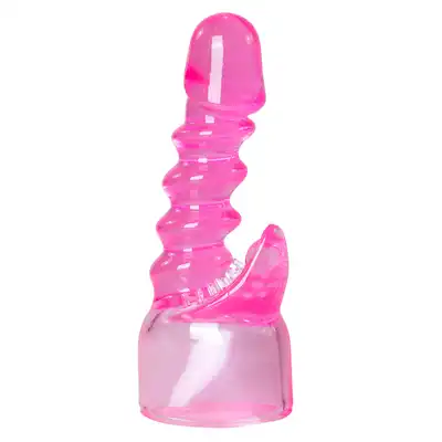 Easy Toys - Spiral Wand Attachment. Odlotowa nakładka na wibrującą różdżkę. Ze stymulacją łechtaczki