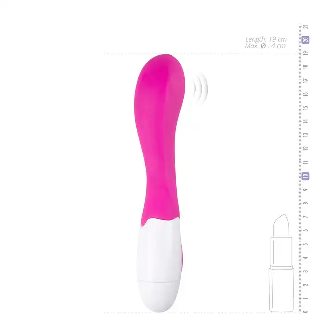 Easy Toys - Alluring Rose Vibe Pink Wibrator ze stymulatorem punktu G. Kolor różowy