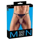 Svenjoyment - Men`s String M - męskie stringi z ringiem na penisa. Zwiększona erekcja i podkreślony wygląd