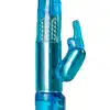 Easy Toys - Rabbit Vibrator Blue Wibrator króliczek z rotacyjnymi kulkami, 12 programów