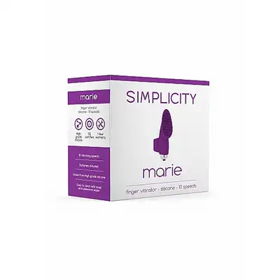 MARIE Finger vibrator - Purple