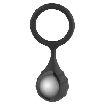 Black Velvets - Cock Ring &amp; Weight 219 g Ring z obciążnikiem