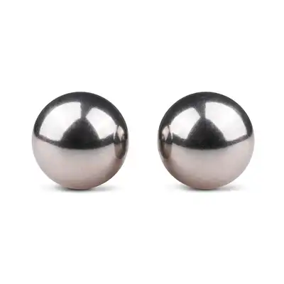 Easy Toys - Ben Wa Balls Silver Kulki gejszy 19 mm kolor srebrny
