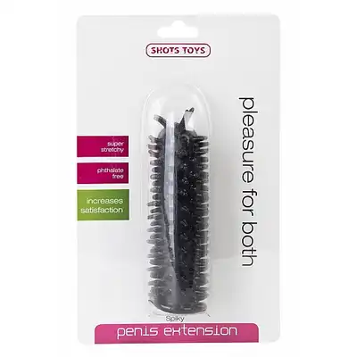 Spiky Penis Extension - Black