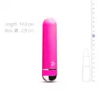 Easy Toys - Supreme Shorty Big Power Śliczny miniwibratorek - 10 różnych ustawień wibracji, kolor różowy