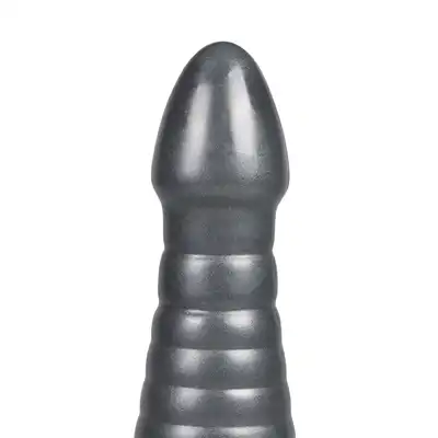 American Bombshell - Rockeye - Gun Metal Stopniowana giga wtyczka analna 28 cm !