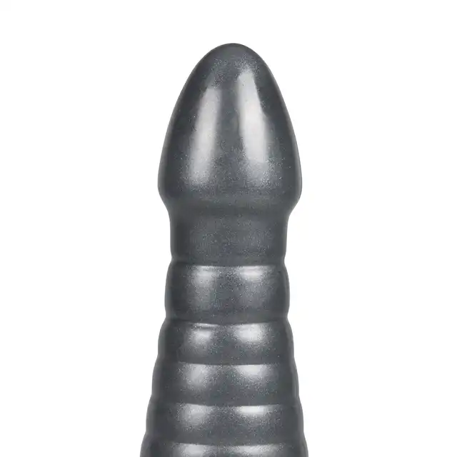 American Bombshell - Rockeye - Gun Metal Stopniowana giga wtyczka analna 28 cm !
