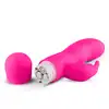 Easy Toys - Mad Rabbit Pink Magiczny wibrator stymulujący punkt G i łechtaczkę  -17 cm